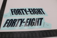 14100167 14100168 NEW OEM HARLEY-DAVIDSON SPORTSTER XL1200X FORTY-EIGHT DECALS picture