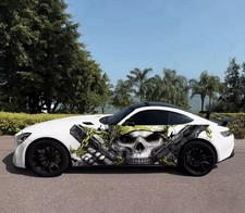 Japanese Inspired Anime Car Decals Itasha Side Decal Both Side JDM Vinyl Skull picture