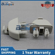 2x Gray Sun Visor Hook Clip Fit For 2012-2015 VW Volkswagen Passat 6R0857561Y20 picture