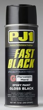 PJ1 High-Gloss Aerosol Spray Frame Paint Black Dirtbike Motorcycle ATV 16-GLS picture