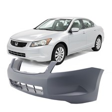 2008-2010 Honda Accord Sedan Primed Front Bumper Cover HO1000254 04711TA0A90ZZ picture