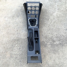98-02 Bmw M Roadster Coupe E36 Z3 Front Center Console Leather Black Gray OEM picture