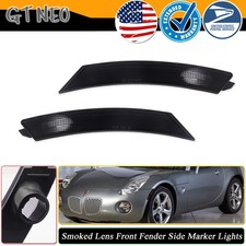 For 2006-2010 Pontiac Solstice & Saturn Sky Smoke Front Side Marker Light Covers picture