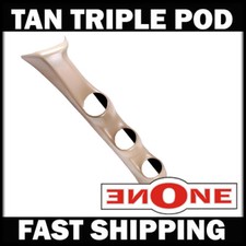 MK1 08-10 Ford Super Duty PowerStroke F-250 F-350 Tan Triple Gauge Pod picture