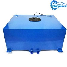 20 Gallon 80L Blue Fuel Tank Lightweight Race Drift Fuel Cell Tank &Level Sender picture