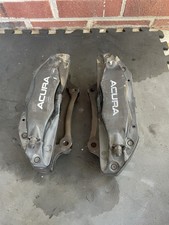 2007 2008 Acura TL Type-S OEM Brembo Front Brake Calipers Left + Right Pair READ picture