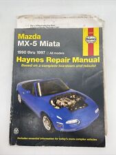 Mazda MX-5 Miata 1990-1997 All Models Haynes Repair Manual 61016 picture
