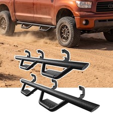 Running Boards for 07-18 Silverado Sierra 1500 2500HD Double Cab Side Step Bars picture