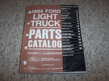 1994 Ford F250 Pickup Truck Parts Catalog Manual Set S XL Illustrations picture