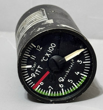 P/N: 101-384154-3 BEECHCRAFT ITT INDICATOR Ametek Vintage Part 522686 Aircraft picture