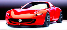 Mazda Iconic 2027Concept CAR1995CUSTOM 1:12 SCALE MODEL1990 1991 1992 1993 1994 picture