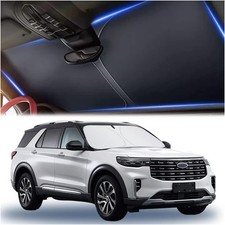 300T Thickened Automotive Glass Sunshade with Storage Bag for Cars, Trucks picture