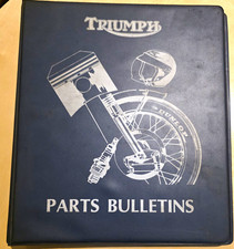 Factory Triumph Service Bulletins, Ranging From 1973 To 1979 picture