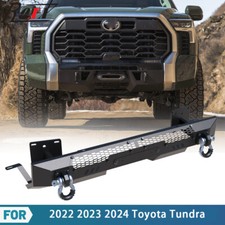 2022-2025 Upgrade Black Steel Heavy Front Bumper w/2*D-rings For Toyota Tundra picture
