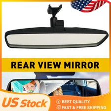 8 For Universal Black For Universal View Rear Mirror Interior Replacement EW picture