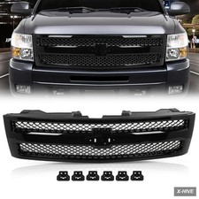 G-PLUS Grilles Front Bumper Grille Grill Compatible Silverado 1500 Hybrid picture