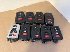 Lot of 9 Toyota Key Fobs picture