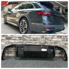 Forged Carbon/Carbon Fiber Rear Diffuser Bumper Lip Fits For 20-25 Audi Allroad picture