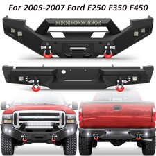 Steel Front or Rear Bumper For 2005-2007 Ford F250 /F350 /F450 with Winch Plate picture