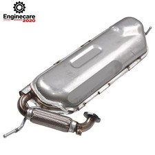 Stainless Steel Rear Exhaust Muffler&Gaskets For Smart Fortwo 1.0L 2008-2015 picture