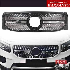 Fits 2020-23 MERCEDES-BENZ Front Grille X247 glb 250 Grill Chrome/Black picture
