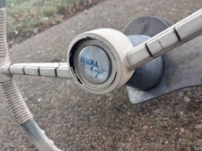 Vintage Boat Rope Steering Wheel Assembly with Alumacraft Logo picture