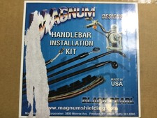 Magnum - 487681 - Black Pearl Handlebar Installation Kit for 12-14in. Ape NEW picture