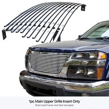 Fits 2004-2012 GMC Canyon Main Upper Billet Grille Grill Insert picture