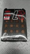 KYO-EI Kics KIC1B Wheel Lock Lug Nuts M12x1.5 Bronze 20pc 19HEX picture