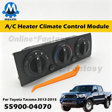 A/C Heater Climate Control Module W/Max For Toyota Tacoma 2012-2015 55900-04070 picture