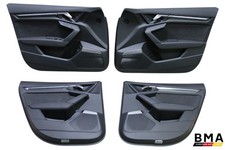 Audi RS3 8Y Front & Rear Black  Alcantara Door Panel Set 2022 - 2024 OEM picture