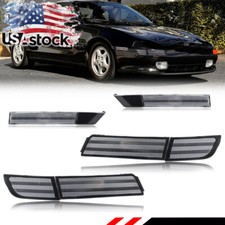 4X Clear Front Turn Signal + Side Marker Lights For 1991-95 Toyota MR2 MR-2 SW20 picture