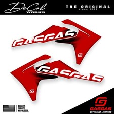 Officially Licensed GasGas 24 Design Replica Rad Shroud Graphics Kit picture