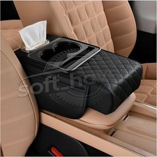 Car Armrest Cushion Center Console Cover with Cup Holder,Tissue Box,Phone Holder picture