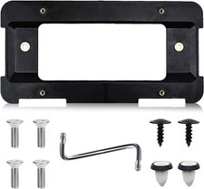Rear License Plate Mount Frame Holder Bumper Bracket for BMW + 6 SCREWS picture