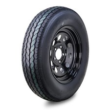 Free Country Trailer Tire Assembly ST205/75D15 6-Ply Black Mod Rim 5 Lug on 4.5