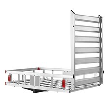 Uimoso Hitch-Mounted Aluminum Wheelchair and Mobility Scooter Carrier, 500 lbs picture
