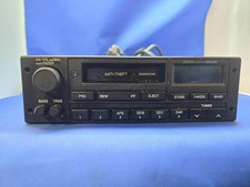 Saab 900 9000 Classic Clarion Radio Cassette Player OEM 4083036 EU-921A Untested picture