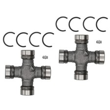 2x Driveshaft Universal U-Joint Joints Front or Rear 534G Greaseable Accessories picture