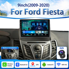 9'' Apple Carplay For Ford Fiesta 2009-2020 Android 14 Car Stereo Radio GPS NAVI picture