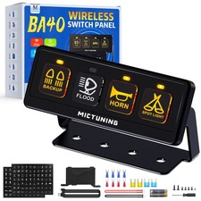 4 Gang Wireless Switch Panel Circuit Control Relay System for Car Truck SUV picture