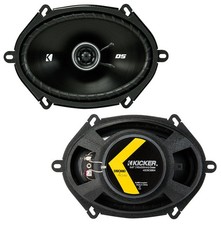 Kicker 43DSC6804 DS Series 6X8-Inch 70W 4 Ohm Coaxial Car Audio Speakers DSC68 picture