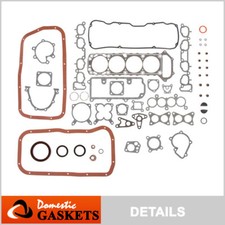 Fits 89-97 Nissan 240SX D21 Pickup 2.4L SOHC Full Gasket Set KA24E picture