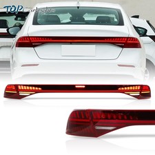 VLAND Red LED Tail Lights & Center Light For Honda Accord 2023-24 w/Sequential picture