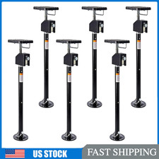 2/4/6 Pack Heavy-Duty Steel Rv Slide Out Support Jacks Camper Stabilizer Jacks picture
