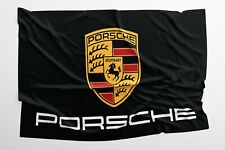 German Stuttgart Car Flag Banner 3x5 ft Carrera 911 Cayman Coupe Garage Home picture