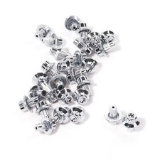 100pcs 14mm 0.54in Wheel Rim Lip Rivets Nuts for 6.3mm 0.25in Hole Plastic Rivet picture
