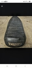 1970s Triumph Motorcycle Seat picture