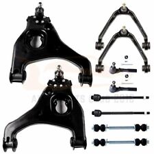 For Chevy Silverado 1500 2WD 10PCS Front  Control Arms Sway Bars Tie Rods Kit picture