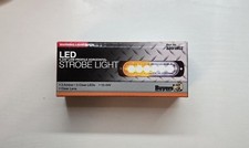 Buyers Products #8891902 Thin 4.5 Inch Horizontal LED Strobe Light, Amber/Clear picture